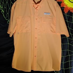 Field & Stream Men's M Fishing Shirt in Sherbet